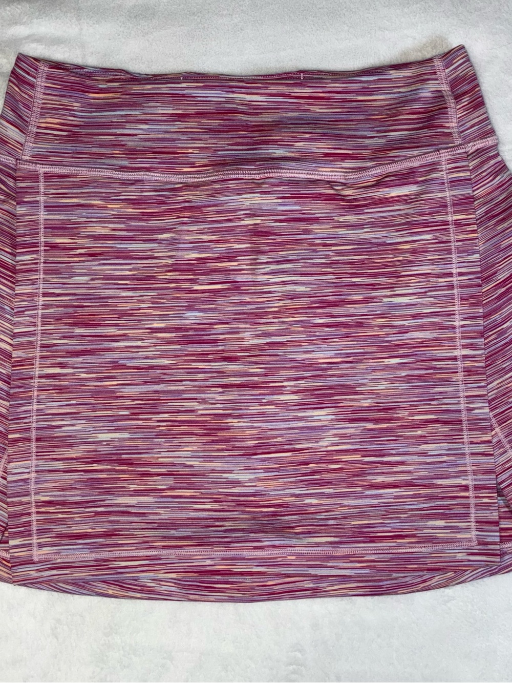 Athleta GIRL Pink Space-Dye Tennis/Athletic Skort